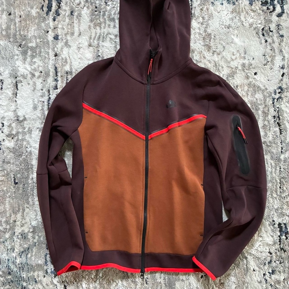 Brown Nike Tech Jacket